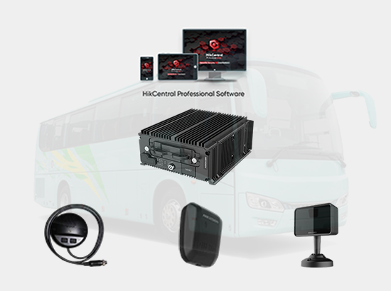 Hikvision 1080P Bus Camera and MDVR Set | Full HD Mobile DVR System
