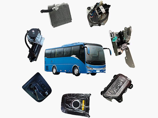 Factory direct Kinglong bus spare parts for mini bus and coach with reliable quality assurance parts