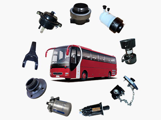Wholesale Kinglong bus spare parts for mini bus and coach from factory with stable quality supply