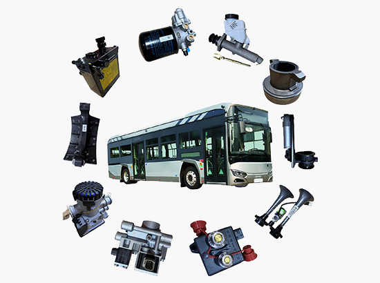 Factory direct Kinglong bus spare parts for mini bus and coach with reliable quality assurance parts