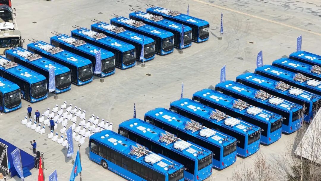 Zhongtong N12 dual-source trolleybuses delivered to Mexico City for zero emission urban transport and World Cup mobility support